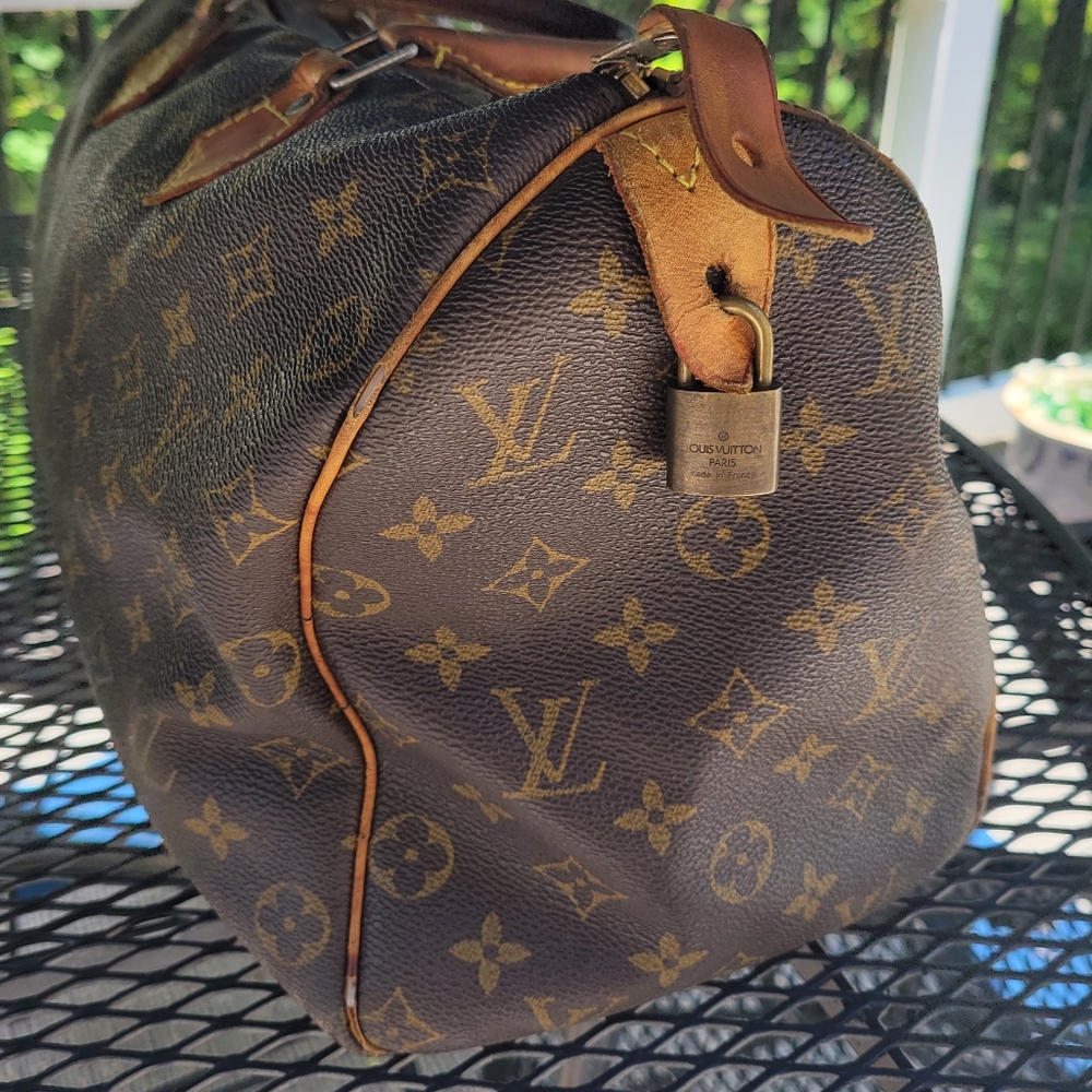 Louis Vuitton Satchel Speedy Monogram Canvas 30 - Picture 3 of 16
